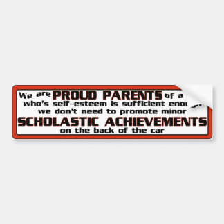 Proud Parent Bumpersticker