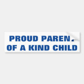 Proud Parent Bumpersticker (Voorkant)