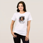 Proud Parent High School 2026 Graduate 1 Photo Tri-Blend Shirt (Voorkant volledig)