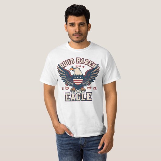 Proud Parent of a Legal Eagle T-shirt (Voorkant volledig)