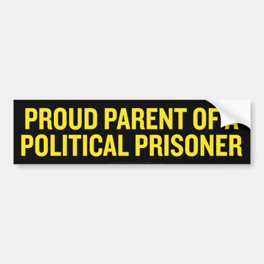 Proud Parent of a Political Prisoner Stickers (Voorkant)