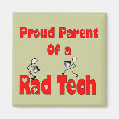 Proud Parent of a RAD TECH Magneet (Voorkant)