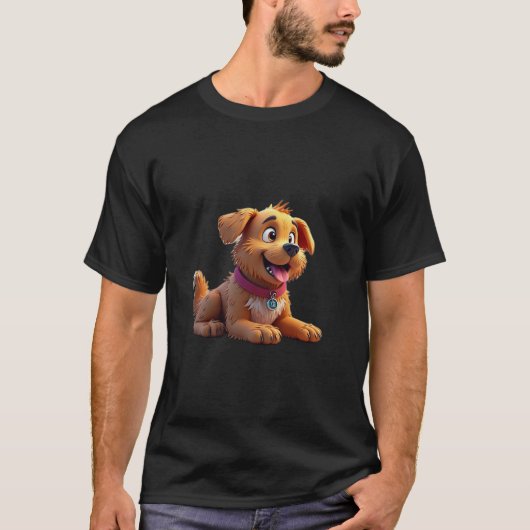 Proud parent of a spoiled dog t-shirt (Voorkant)