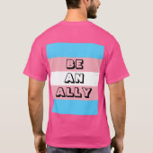 Proud Parent of a Trans Daughter T-shirt (Achterkant)