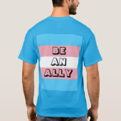 Proud Parent of a Trans Son T-shirt (Achterkant)
