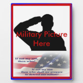 Proud Parent of Milary Son Lijst Fotoplaat (Voorkant)