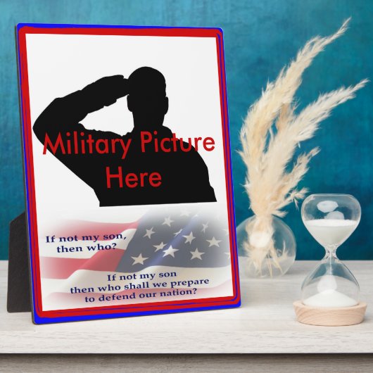 Proud Parent of Milary Son Lijst Fotoplaat (Zijkant)