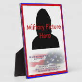 Proud Parent of Militaire Daughter Lijst Fotoplaat (Zijkant)