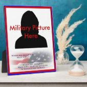 Proud Parent of Militaire Daughter Lijst Fotoplaat (Zijkant)