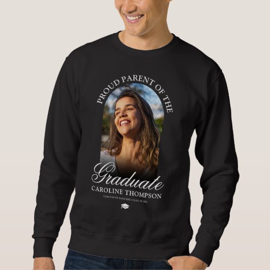 Proud Parent of the Afstuderen Photo Sweatshirt (Voorkant)