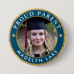 Proud Parent Photo Afstuderen Class of 2023 Button