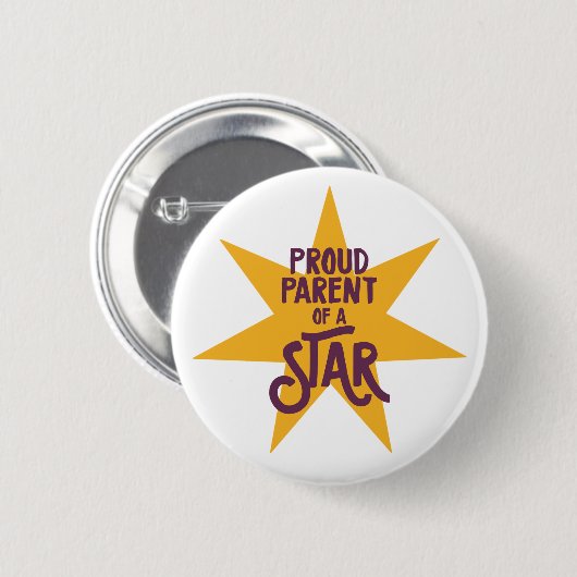 Proud Parent Ronde Button 5,7 Cm (Voorkant /achterkant)