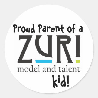 Proud Parent Ronde Sticker