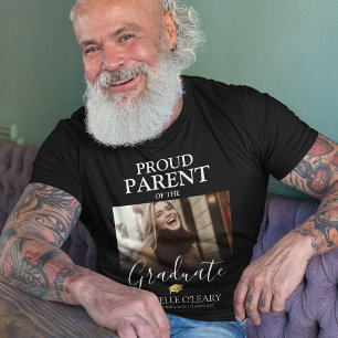 Proud Parent van de Afstuderen Foto T-Shirt