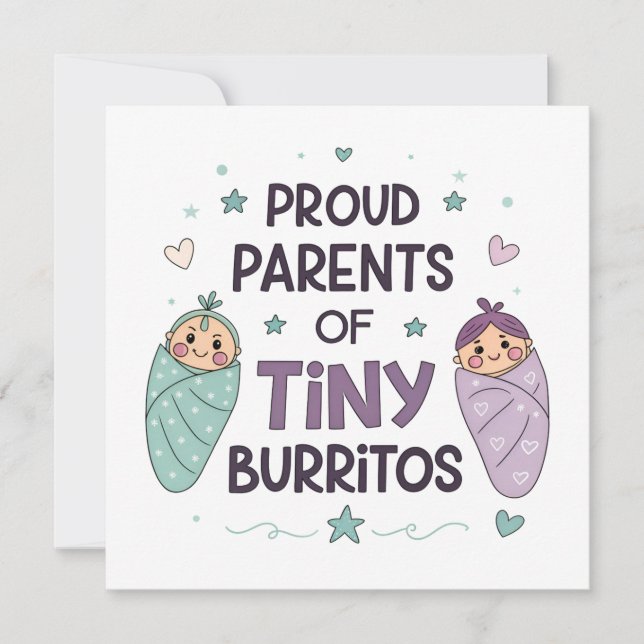 Proud Parents of Tiny Burritos Art (Voorkant)