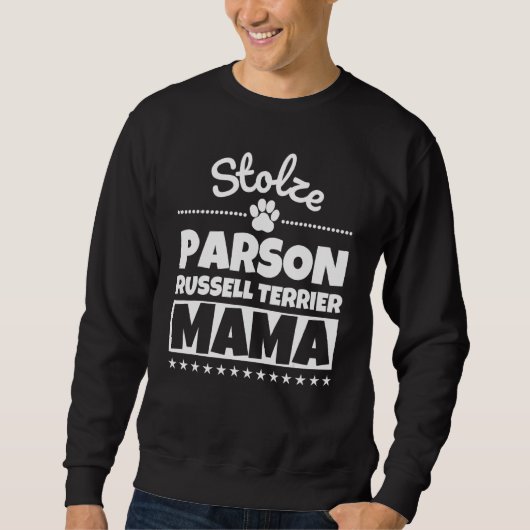Proud Parson Russell Terrier Mama Trui (Voorkant)