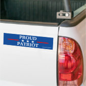 Proud Patriot Bumpersticker (Op Truck)