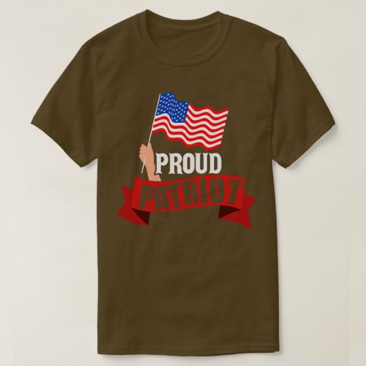 Proud Patriot T-shirt (Design voorkant)