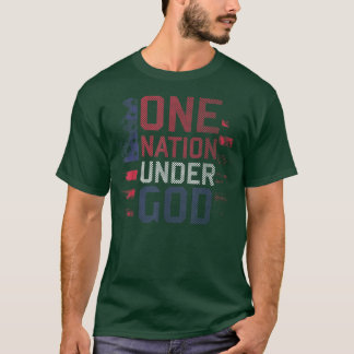 Proud Patriotic American Vlag Liberty 4th of Ju T-shirt