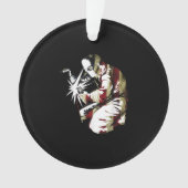 Proud Patriotic American Welder GIft Ornament (voorkant)