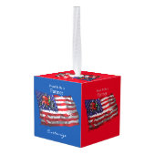 Proud Patriotic Farmer Flag Thunder_Cove Decoratie (Achter hoekig)