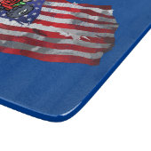 Proud Patriotic Farmer Flag Thunder_Cove Snijplank (Hoek)