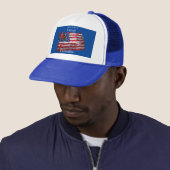 Proud Patriotic Farmer Flag Thunder_Cove Trucker Pet (In situ)