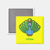 Proud pauock magneet (Voorkant / Achterkant)