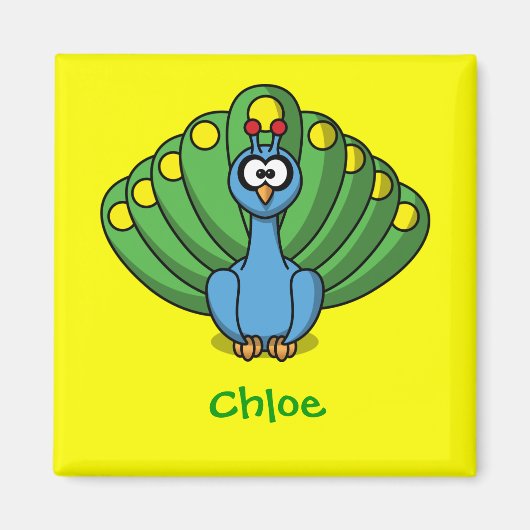 Proud pauock magneet (Voorkant)