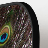 Proud Peacock aangepast monogram Pickleball Paddle (Links Detail)