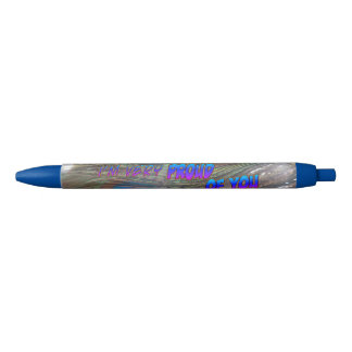 Proud Peacock Feathers Pen