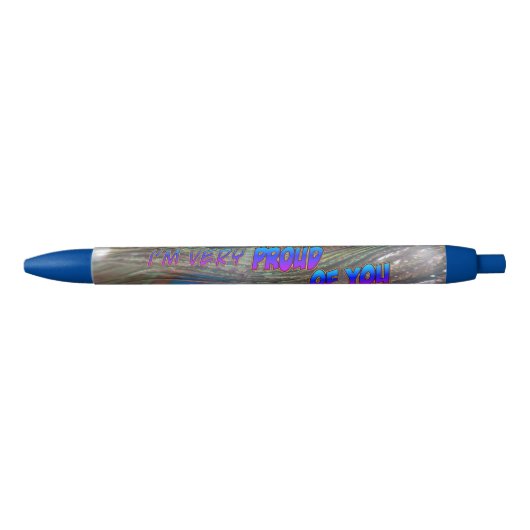 Proud Peacock Feathers Pen (Voorkant)