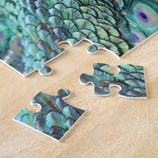 Proud Peacock Legpuzzel (Zijkant)