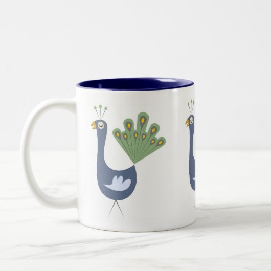 Proud Peacock Mok (Links)