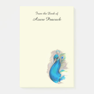 Proud Peacock Post-it® Notes