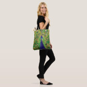 Proud Peacock schilderen door MirandaPA-Canvas tas (Op model)
