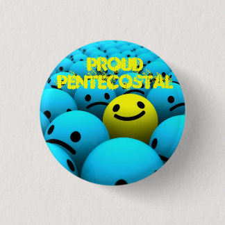 Proud Pentecostal Ronde Button 3,2 Cm