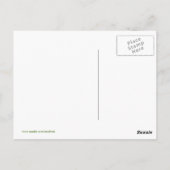 Proud People is geen vuilnis Briefkaart (Achterkant)