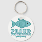 Proud Pescetarian Sleutelhanger (Voorkant)
