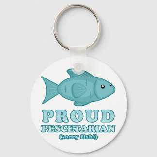 Proud Pescetarian Sleutelhanger
