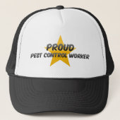 Proud Pest Control Worker Trucker Pet (Voorkant)
