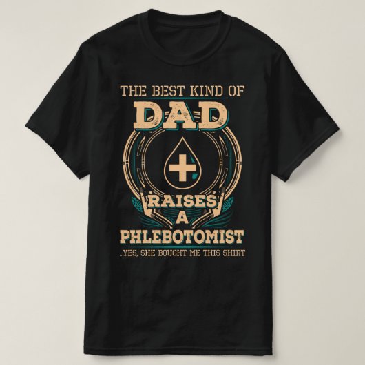 Proud Phlebotomist's pa T-shirt (Design voorkant)