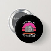 Proud Photographer mama Ronde Button 5,7 Cm (Voorkant /achterkant)