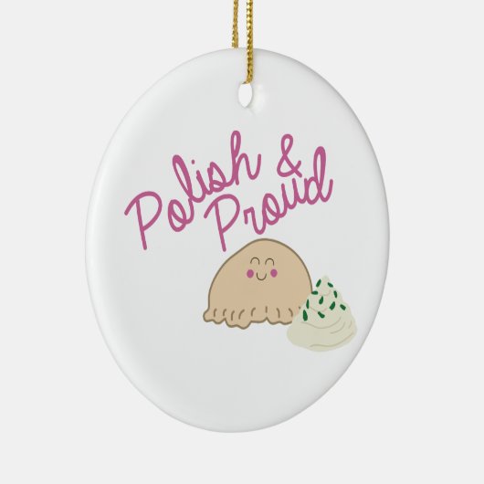 Proud Pierogi Keramisch Ornament (Rechts)