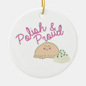Proud Pierogi Keramisch Ornament (Voorkant)