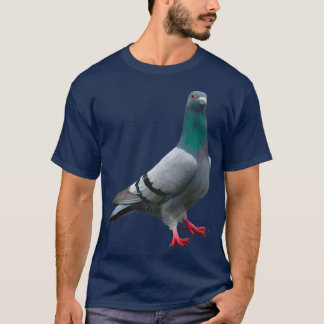 Proud Pigeon Illustratie Elegant duif art Bird T-shirt