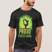 Proud Pilates mama Mama Mama Mama Mama Mama Moeder T-shirt (Voorkant)