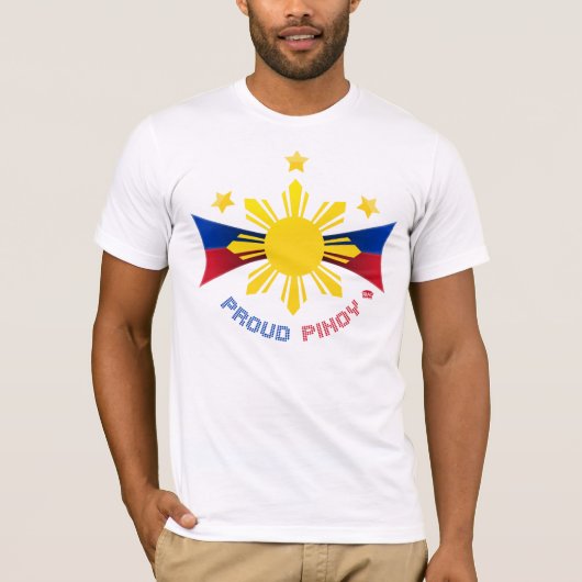 Proud Pinoy T-shirt (Voorkant)