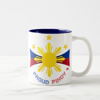 Proud Pinoy Tweekleurige Koffiemok
