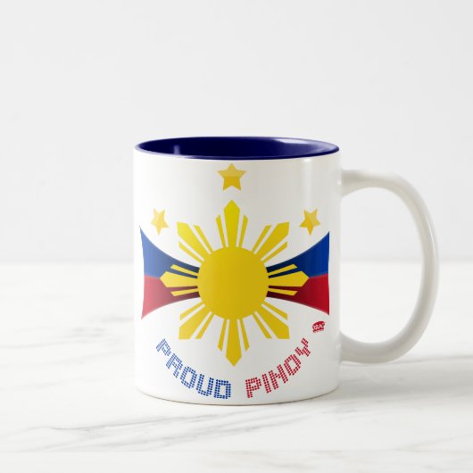 Proud Pinoy Tweekleurige Koffiemok (Rechts)